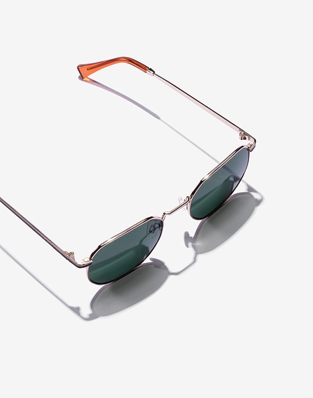 Sunglasses Hawkers GOLD GREEN BOTTLE SIXGON