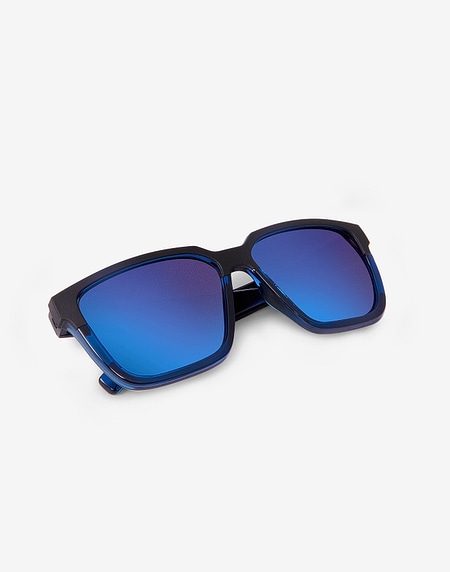 Sunglasses Hawkers BLACK BLUE CRYSTAL - SKY MOTION S STRONG