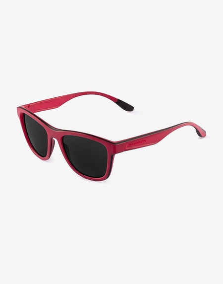Sunglasses Hawkers RED BLACK RUBBER - DARK ONE S