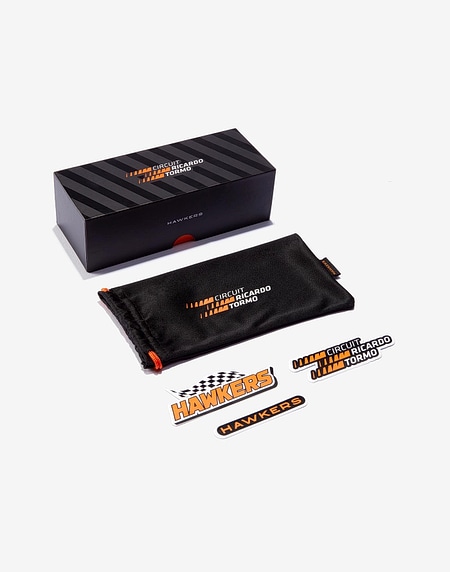 Sunglasses Hawkers BLACK ORANGE ONE SPORT