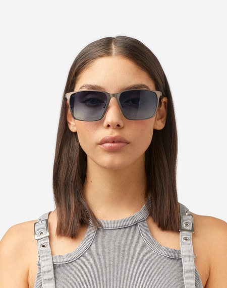 Sunglasses Hawkers TRACK FLEX - GUN METAL BLUE DENIM