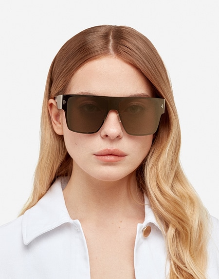 Gafas de sol Hawkers LONG ISLAND - SILVER BEIGE