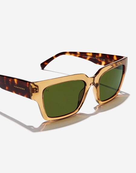 Sunglasses Hawkers MATE - MUSTARD JUNIPER ECO