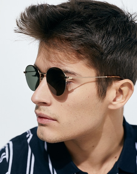 Sunglasses Hawkers MOMA CROSSTOWN - GOLD ALLIGATOR