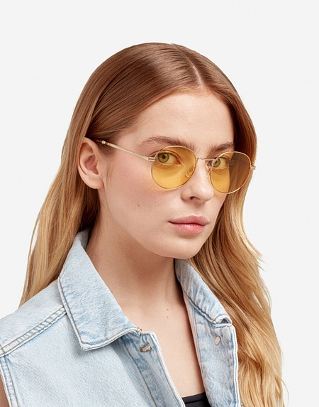 Sunglasses Hawkers PIERRE GASLY X HAWKERS - MOMA GOLD