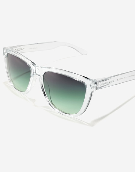Lentes de sol Hawkers ONE RAW - TRANSPARENT GREEN FOREST