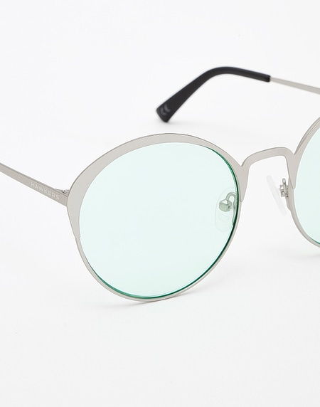 Sunglasses Hawkers SILVER - AQUA GREEN FAIRFAX