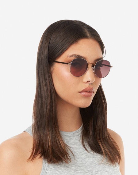Sunglasses Hawkers SILVER RED MOMA