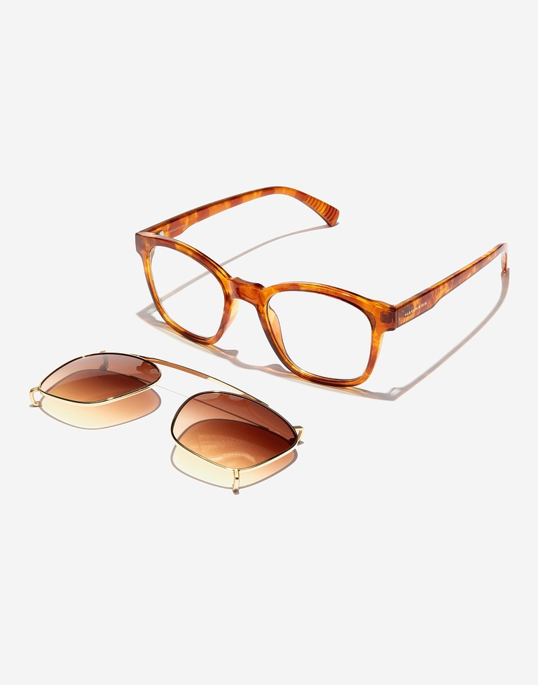 Sunglasses Hawkers DOT - CLIP ON HAVANA BB
