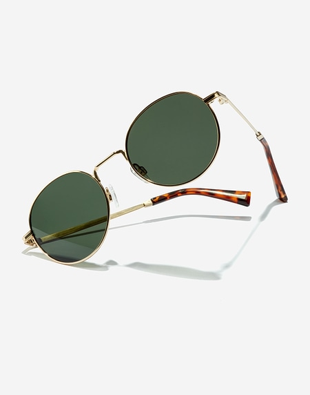 Lentes de sol Hawkers MOMA - POLARIZED GOLD GREEN