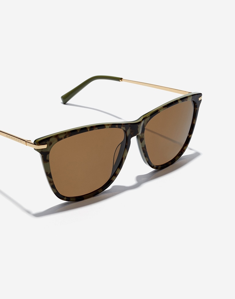 Sunglasses Hawkers ONE CROSSWALK - HAVANA GREEN OLIVE
