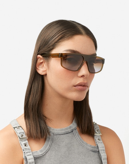 Sunglasses Hawkers ASTRO - OLIVE BROWN TO LILAC ECO