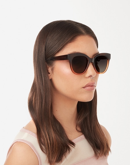 Sunglasses Hawkers FUSION BROWN AUDREY