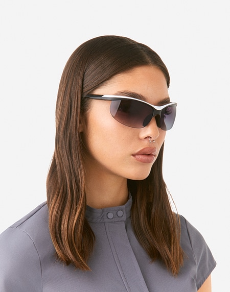 Oculos de sol Hawkers RADIANTE - WHITE BLACK IRON