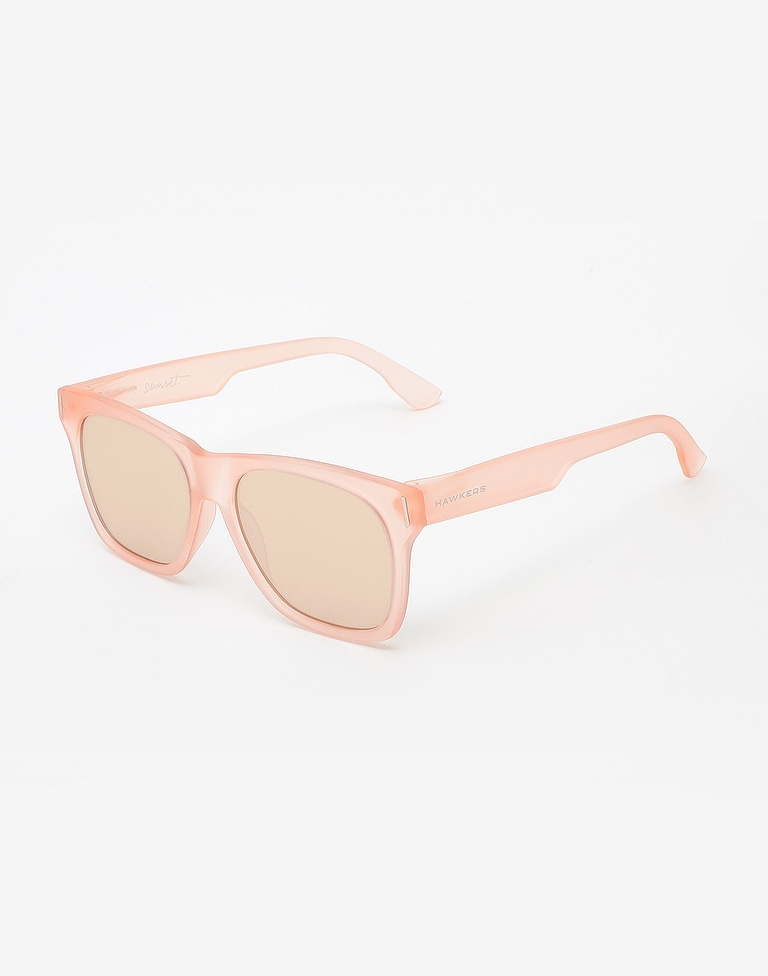 Sunglasses Hawkers FROZEN NUDE ROSE GOLD SUNSET XL