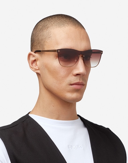 Gafas de sol Hawkers GOLD - BROWN GRADIENT ONE VENM METAL