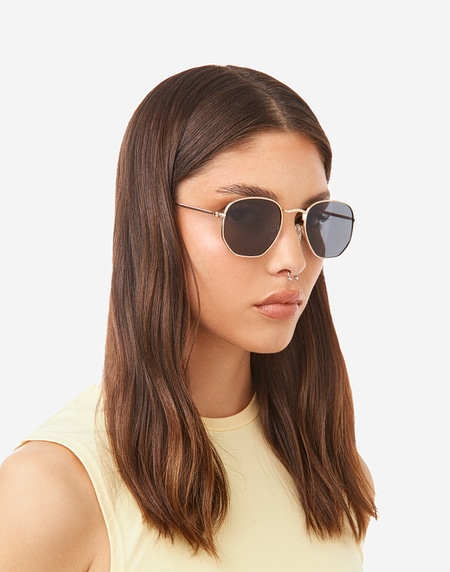 Nos Lunettes de Soleil Hawkers SIXGON DRIVE - POLARIZED GOLD GREY