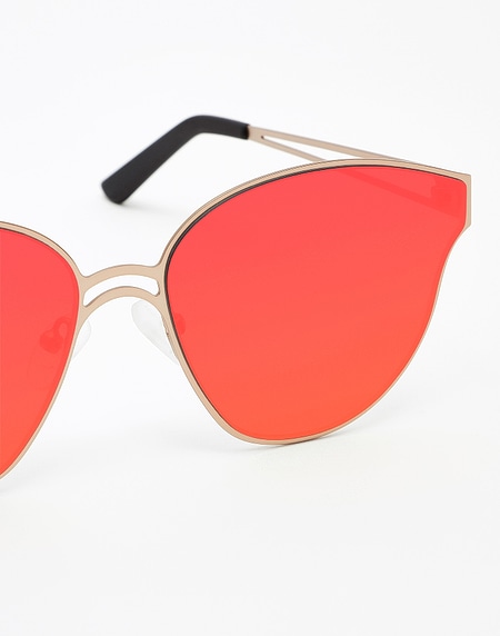 Sunglasses Hawkers GOLD - RED OMNIA