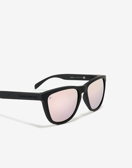 Sunglasses Northweek REGULAR MATTE BLACK - ROSE GOLD