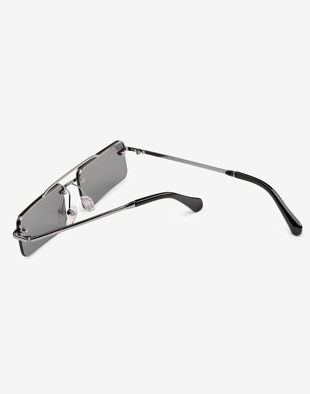 Sunglasses Hawkers GUN METAL CHROME SQUARED CHELLA