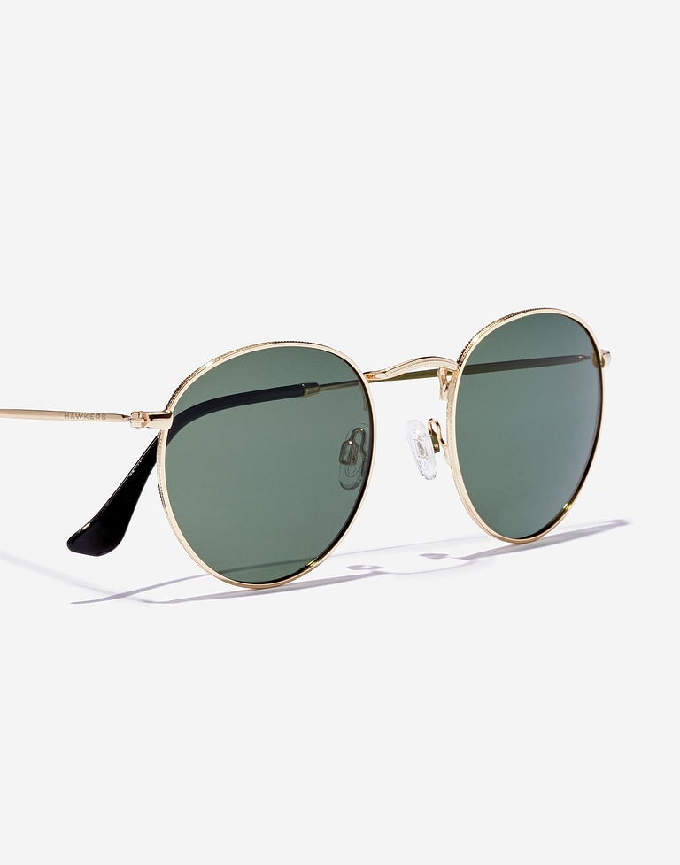 Sunglasses Hawkers MOMA MIDTOWN - POLARIZED GOLD GREEN