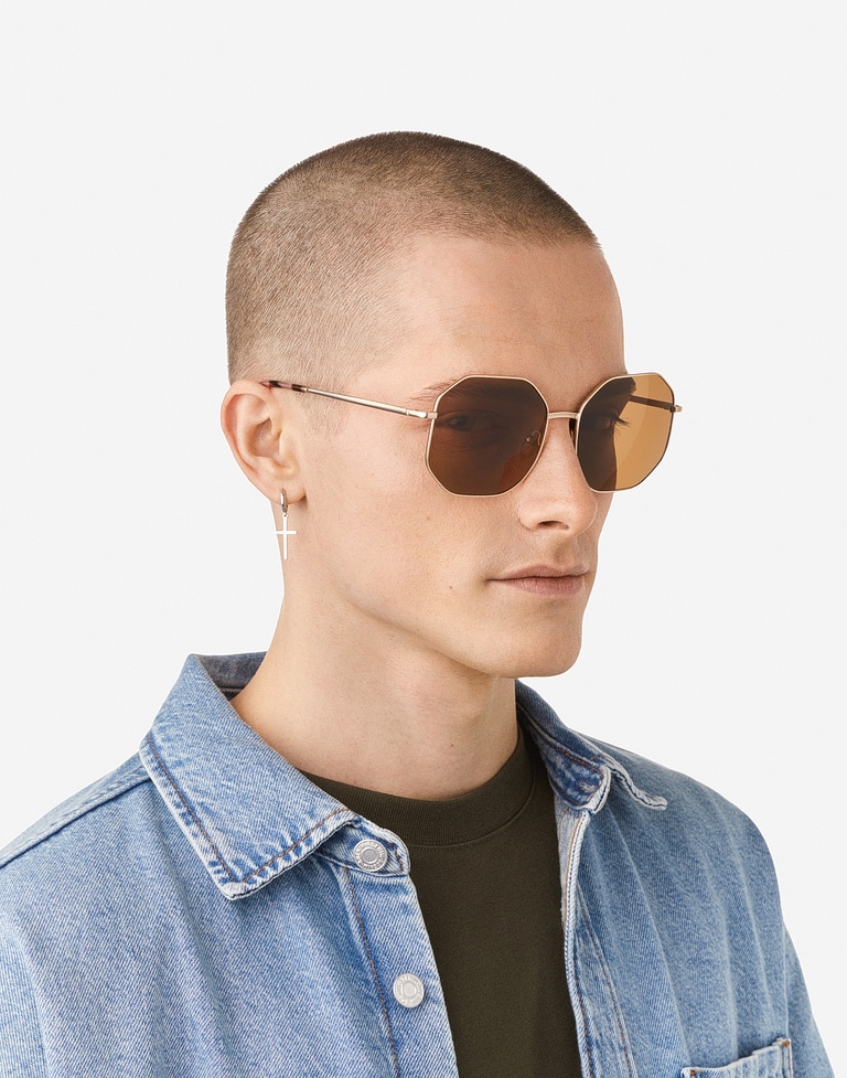 Occhiali da sole Hawkers LUMINA - ROSE GOLD EARTH