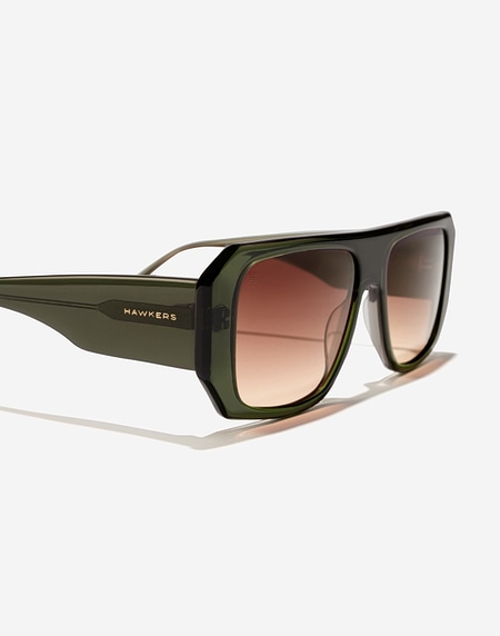 Sunglasses Hawkers HELL - GREEN TERRACOTA