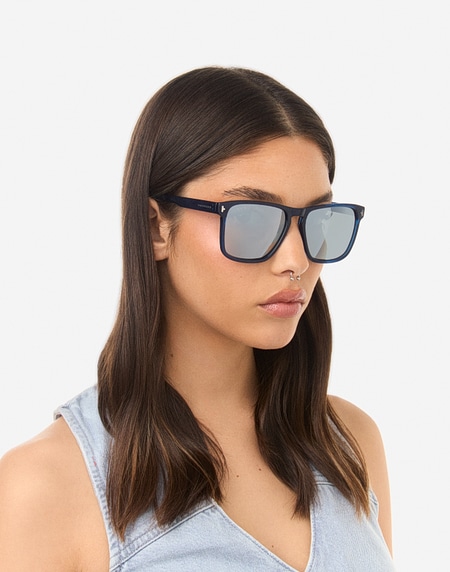 Sunglasses Hawkers DUST - POLARIZED NAVY CHROME