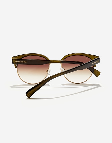 Sunglasses Hawkers NEW CLASSIC ROUNDED - OLIVE EARTH