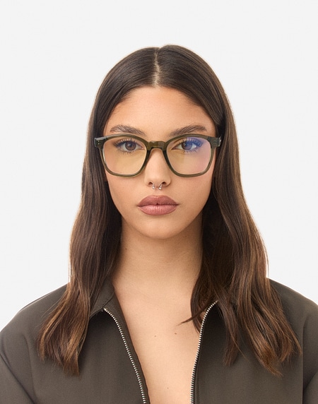 Nos Lunettes de Soleil Hawkers DOT - CLIP ON OLIVE BB