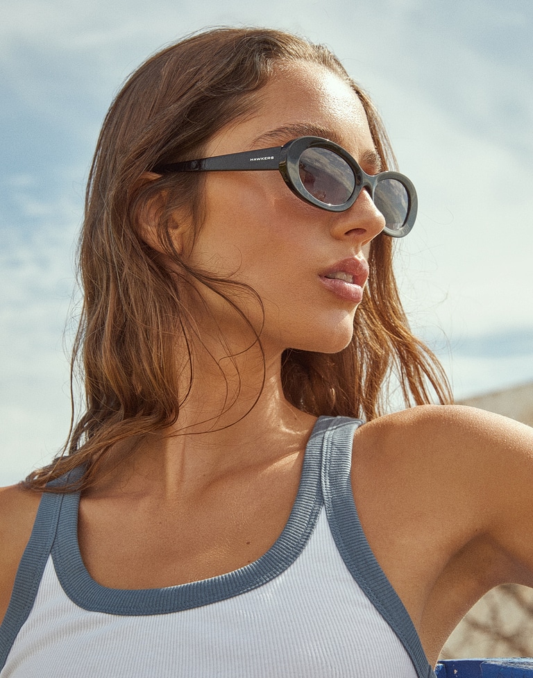 Nos Lunettes de Soleil HAWKERS GLIMMER - BLACK IRON