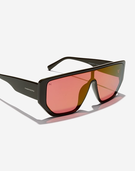 Sunglasses Hawkers METRO - DARK KHAKI FUCSIA ECO