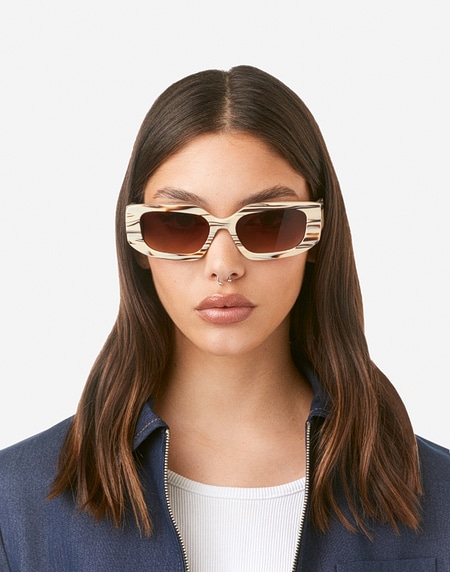 Sunglasses Hawkers TRENDSET - ZEBRA TERRACOTA