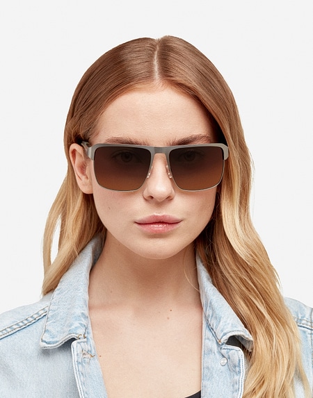 Sunglasses Hawkers REETZY - GUN METAL MOSS