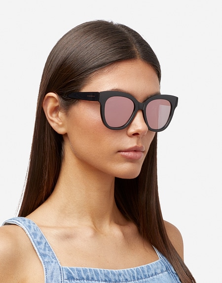 Sunglasses Hawkers BLACK ROSE GOLD AUDREY