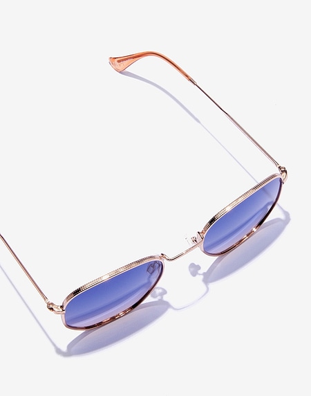 Gafas de sol Hawkers SIXGON DRIVE - POLARIZED ROSE GOLD BLUE
