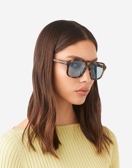 Sunglasses Hawkers CROUPIER - LEAVES CARPET BLUE