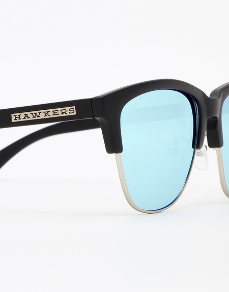 Sunglasses Hawkers CARBON BLACK - CLEAR BLUE CLASSIC