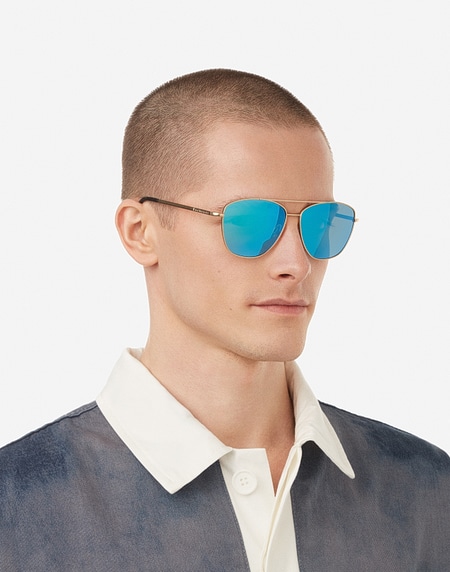 Nos Lunettes de Soleil Hawkers LAX - POLARIZED KARAT CLEAR BLUE