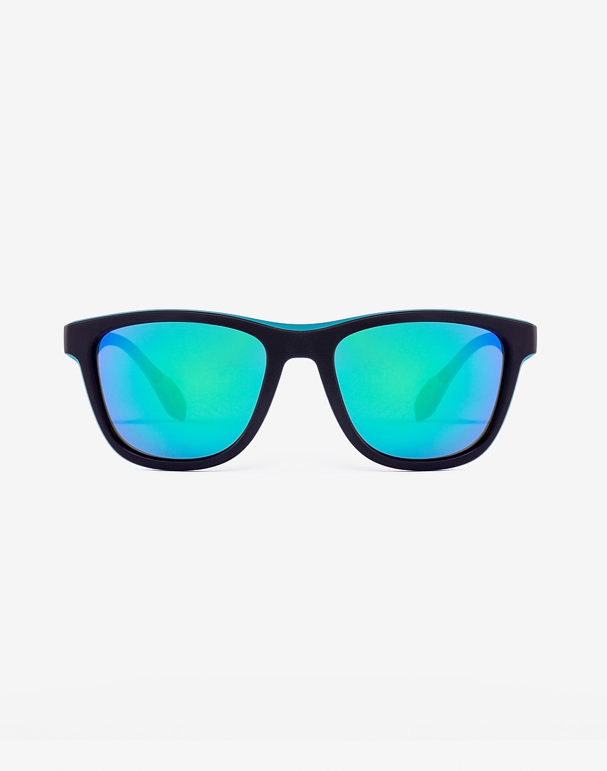 Green Polarized Square Sunglasses | Green 50mm Lenses – Runner's Athletics