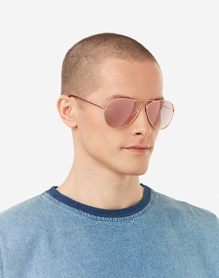 Oculos de sol Hawkers HAWK - POLARIZED ROSE GOLD PINK
