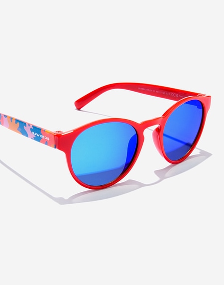Sunglasses Hawkers BELAIR KIDS - POLARIZED RED CLEAR BLUE