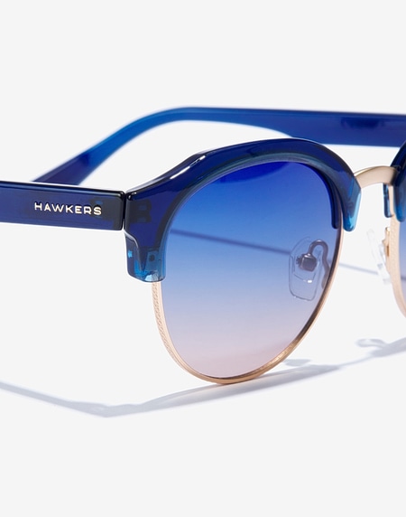 Gafas de sol Hawkers CLASSIC ROUNDED - NAVY BLUE TO PEACH