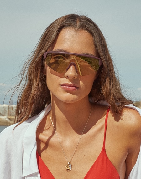 Sunglasses HAWKERS APEX - CHERRY BEIGE