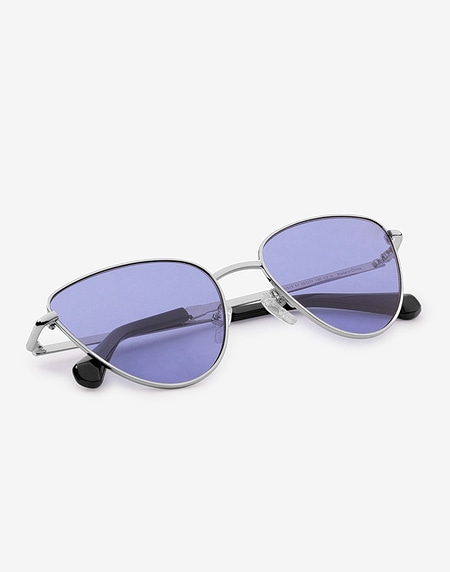Oculos de sol Hawkers SILVER - BLUE ROUNDED LOLITA
