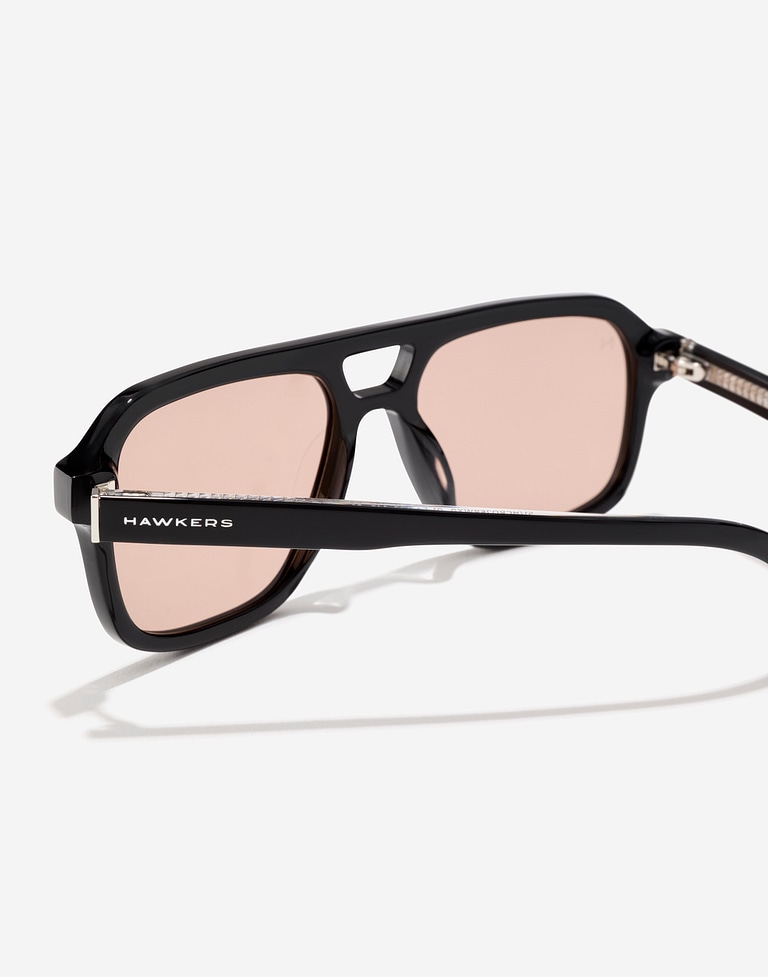 Sunglasses Hawkers CROUPIER - BLACK NUDE BROWN