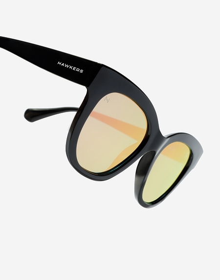 Gafas de sol Hawkers AUDREY RAW - POLARIZED BLACK ROSE GOLD