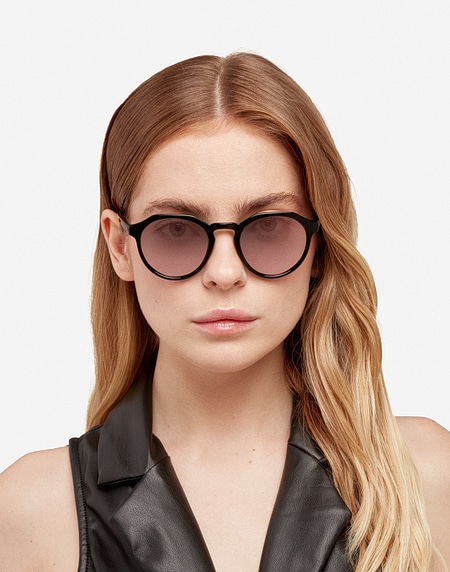 Lentes de sol Hawkers BLACK ROSE GOLD WARWICK XS