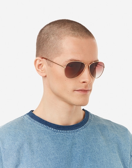 Sunglasses Hawkers HAWK - POLARIZED GOLD BROWN