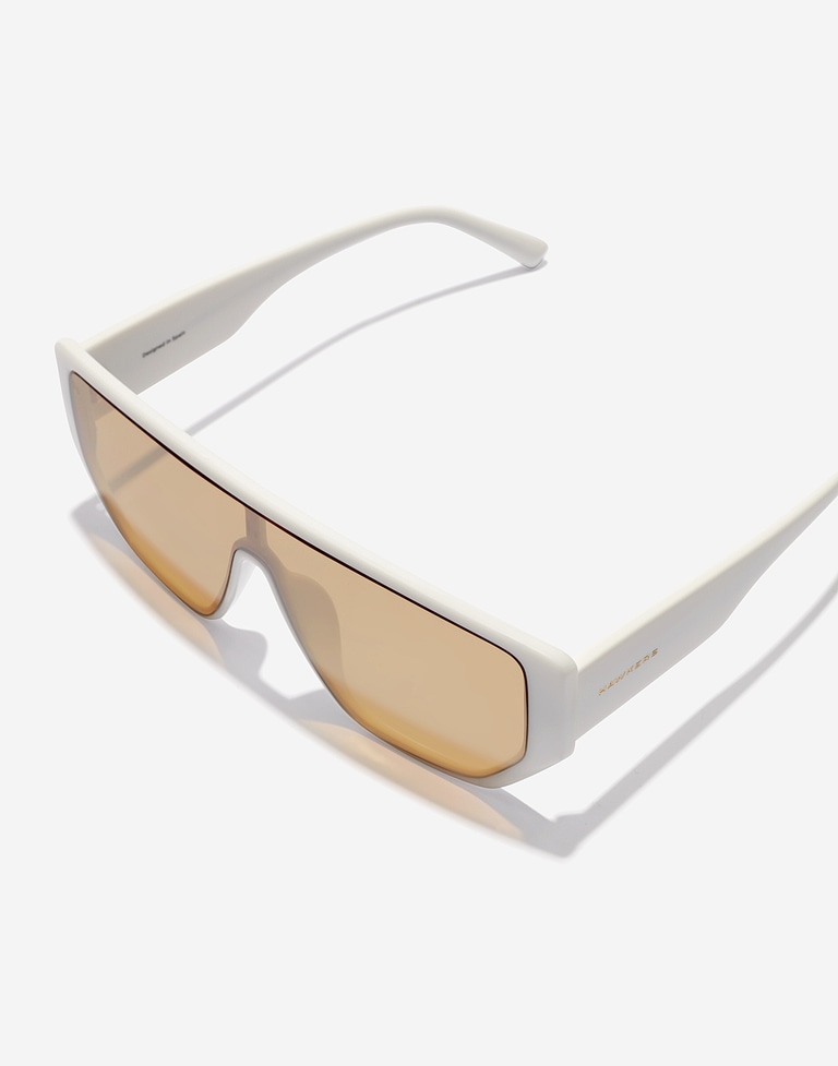 Nos Lunettes de Soleil Hawkers METRO - WHITE MUSTARD ECO